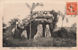 FRANCE - Poitiers - La Pierre Levée - Monument Mégalithique Des Premiers âges De L'humanité - Carte Postale Ancienne - Poitiers