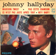 EP Johnny HALLYDAY : Madison Twist / Hey Baby - Philips Medium 432.799 BE Biem - Autres - Musique Française
