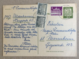 Deutschland Germany - 1966 Pluderhausen Mannheim Albrecht Durer Stationery Ganzsachen - Covers & Documents