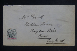 MAURICE - Enveloppe De Rose Belle Pour La Grande Bretagne En 1902 - L 152755 - Mauricio (...-1967)