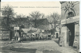 ROUEN - Foire Saint Romain - Cafés Et Restaurants Populaires - Rouen