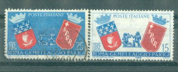 ITALIE - N°783 Et 784  Obliéré - Jumelage Rome-Paris. - 1946-60: Used