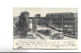 CPA   NEW YORK  ELEVATED R. R.STRUCTURE En 1903! (voir Timbre) - Transports