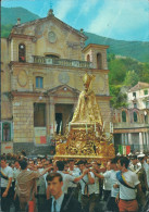 Cr498 Cartolina Castellammare Di Stabia Processione S.catello Napoli - Napoli (Napels)