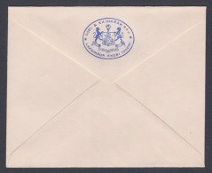 Inde British India Lakhimpur Kheri Oudh Princely State Mint Unused Cover, Coat Of Arms, Postal Stationery - Autres & Non Classés
