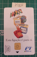 PORTUGAL PHONECARD USED PT083F TELECOM GROUP - Portogallo