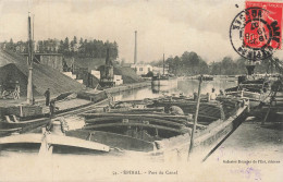 EPINAL - Port Du Canal, Péniches. - Péniches
