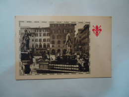 ITALY  POSTCARDS  FIRENZE  PIAZZA SIGNORIA - Autres & Non Classés