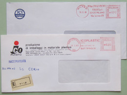 Industria,Chimica,(DZ232526) Italviscosa,Frat.Lamberti,L.M.P.Plastiche,Novaria Prodotti Chimici,ICO Plastic,ema,meter - Macchine Per Obliterare (EMA)