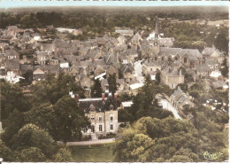 ST-DENIS-DE-GASTINES (53) La Ferté Et La Ville - Vue Aérienne En 1970  CPSM GF - Sonstige & Ohne Zuordnung