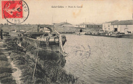 SAINT GILLES - Pont Du Canal, Bateaux. - Saint-Gilles