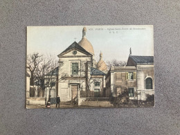 Paris Eglise Saint-Pierre De Montmartre Carte Postale Postcard - Andere & Zonder Classificatie