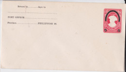 Philippine Islands Prepaid Cover Philippines Lettre Neuve Entier Postal - Filipinas