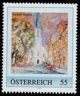 PM Hietzinger Kirche  ( Herbert Sedmik ) Ex Bogen Nr. 8022875  Postfrisch - Personalisierte Briefmarken