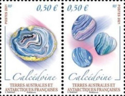 2021 1106 TAAF Minerals MNH - Unused Stamps