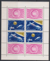 Roumanie 1974 BL 120 ** Espace Coopération Spatiale USA URSS Apollo Soyouz - Blokken & Velletjes