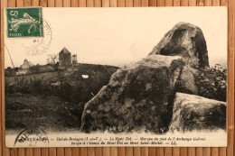 35 Dol De Bretagne - 1913 - Le Mont Dol - Marque Du Pied De L'Archange Gabriel - LL La Bretagne - Dol De Bretagne