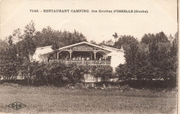 FRANCE - Osselle - Restaurant Camping Des Grottes D'Osselle - Carte Postale Ancienne - Autres & Non Classés