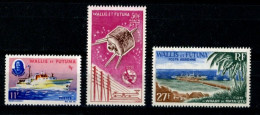 V - WALLIS Et FUTUNA - Année 1965 :  N° Y&T 171 + PA 22 Et 23 - (3 Timbres  Tous NSC **) - Unused Stamps