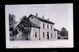 Cp, 55, Sorcy, La Gare, Chemin De Fer, Vierge - Bahnhöfe Ohne Züge