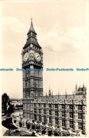 R147045 Big Ben. Westminster. London. Valentine. RP. 1957 - Other & Unclassified