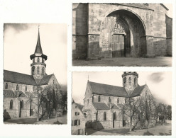 Lot De 3 Cartes De L'Eglise De Soultz - Soultz