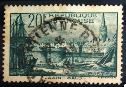 FRANCE                           N° 394                OBLITERE               Cote : 21 € - Used Stamps