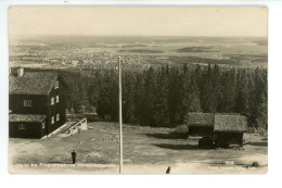 UTSIKT FRA FROGNERSAETEREN HOVEDRESTAURANT ( OSLO ? ) - Norwegen