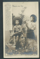 Calendrier Juillet 1903 - " Plaisir De L'été - Signé étoile ( Clayette PHOTO ° -  Lax 28 - Autres & Non Classés