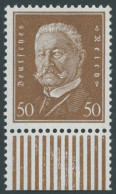 Dt. Reich 420 **, 1928, 50 Pf. Hindenburg, Pracht, Gepr. Schlegel, Mi. 140.- - Nuevos