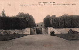 CPA - ROCHEFORT-MONTAGNE - Les Charmilles Du Château De CORDÈS Par Le Nôtre - Edition E.F.I.U. - Other & Unclassified