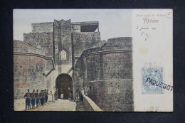 FRANCE - Griffe " Paquebot " Sur Type Blanc Du Levant Sur Carte Postale De Rhôdes Pour Bellac En 1906 - L 152763 - Posta Marittima