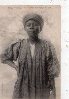 CONGO FRANCAIS JEUNE FILLE GALLOIS ( OGOOUE ) 1898 - Frans-Kongo