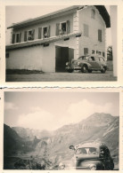 2 Photo Originale (11,5X 8,5 Cm) - Vintage - Voiture Ancienne Immatriculée 265 Y 52 - Cars