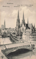 FRANCE - Strasbourg - Eglise De La Garnison Et La Cathédrale - Carte Postale Ancienne - Strasbourg