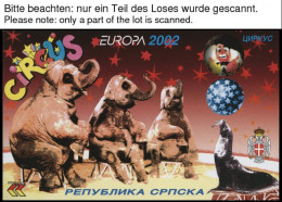 EUROPA UNION MH O, 2002, Zirkus, 11 Verschiedene Markenheftchen, Pracht, Mi. (143.-) - Sammlungen