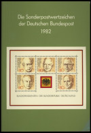 JAHRESZUSAMMENSTELLUNGEN J 10 **, 1982, Jahreszusammenstellung, Postfrisch, Pracht, Mi. 65.- - Sonstige & Ohne Zuordnung