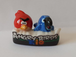 FEVE - FEVES -   "ANGRY BIRDS  2014"   - 2 OISEAUX - Animals