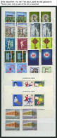 SAMMLUNGEN, LOTS **, 1958-73, Kleine Partie, Meist 2x, Pracht, Mi. 120.- - Colecciones