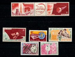 V - WALLIS Et FUTUNA - Année 1966 :  N°Y&T PA 25A à 30 - (7 Timbres  Tous NSC **) - Unused Stamps