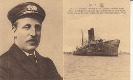 Le S. S. Brussels Renfloué Et Son Héroïque Capitaine Fryatt. - Zeebrugge
