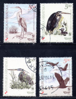Croatia 2004 Used, Michel 674 -  677, Bird, Heron, Fauna - Croatia
