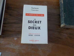 ( Capitalisme Banque Antisémitisme ) Henry Coston  Le Secret Des Dieux - Historia