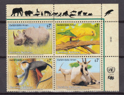 ANIMALS BIRDS 1995 United Nations Mi 180-183 MNH(**) #Fauna873 - Other & Unclassified