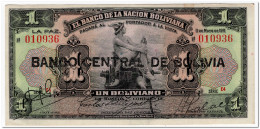 BOLIVIA,1 BOLIVIANO,1929,P.112,XF - Bolivie