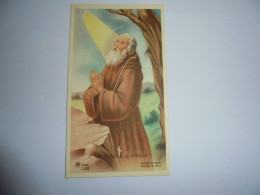 S Franciscus De Paula François Image Pieuse Religieuse Holly Card Religion Saint Santini Sint Sancta Sainte - Devotion Images