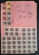 Dienstmarken 1923, Briefhülle RODENBERG(DEISTER) Amtsgericht Massenfrankatur - Dienstmarken