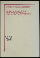 JAHRESZUSAMMENSTELLUNGEN J 1 **, 1984, Jahreszusammenstellung, Postfrisch, Pracht, Mi. 100.- - Other & Unclassified
