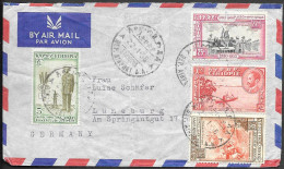 Ethiopia Cover Mailed To Germany 1956. 125c Rate. Army Kagnew Battalion Stamp - Etiopia