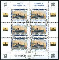 ÖSTERREICH 2669KB O, 2007, 265 C. Tag Der Briefmarke Im Kleinbogen, Pracht, Mi. 50.- - Usados